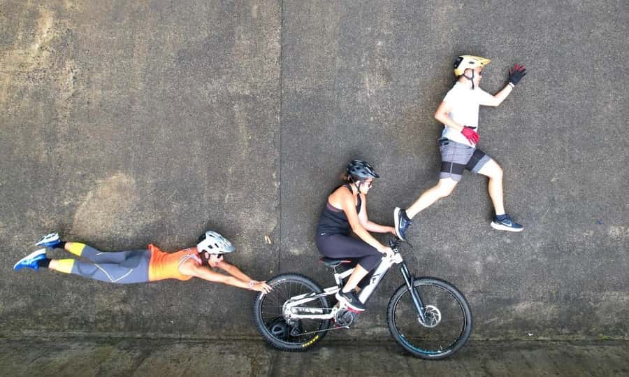 Tahiti E-bike, mtb, vtt Tour with Swimming and Lunch - The dams and the second dike viewpoint