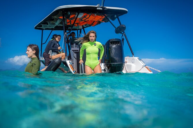 Tahiti Lagoon Snorkeling and Lunch Boat Tour (6 pax max) - Taapuna, Sapinus, and the story of Horue