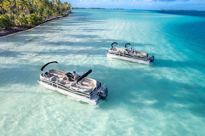 Toa Boat Bora Bora Private Lagoon tour On Majestic Pontoon Boat - Practical booking advice for a smooth morning
