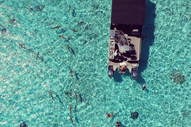 Toa Boat Bora Bora Private Lagoon tour with Lunch on Entertainer Bar Boat - Drinks, music, and a relaxed boat atmosphere