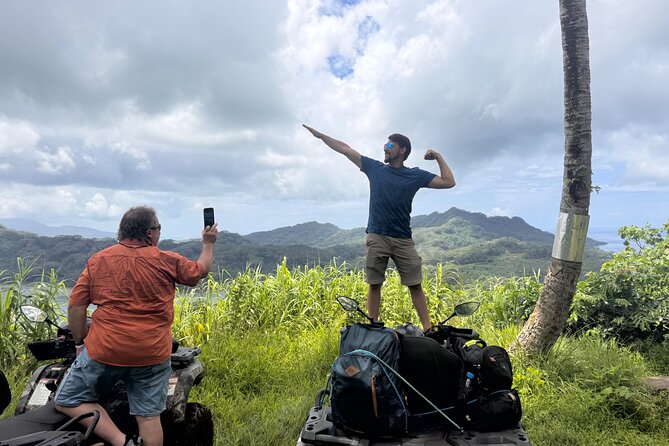 Trip to the heart of Tahaa Safari Mountains in Quad / ATV - Price, group size, and what you receive